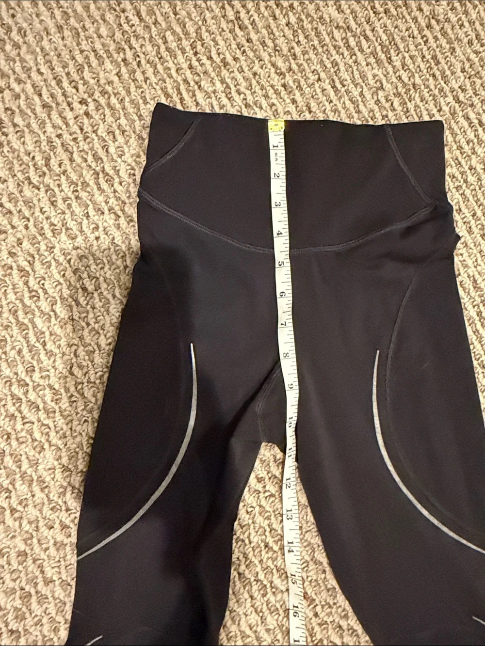 Lululemon Pants Womens 0 Black Base Pace High-Rise HR Reflective Tight 25